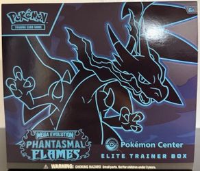 Pokémon TCG Phantasmal Flames Pokemon Center Elite Trainer Box - Sealed