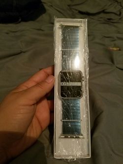 Navy apple watch band
