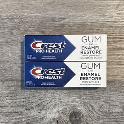 Crest ProHealth Gum & Enamel Restore Toothpaste 2.6 Oz $3.50 Each