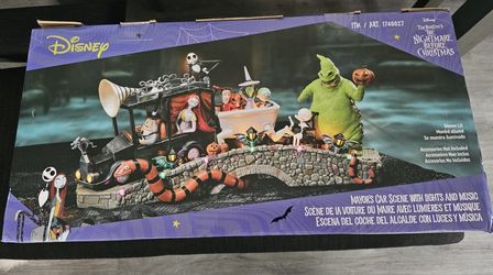 DISNEY NIGHTMARE BEFORE CHRISTMAS MAYOR'S CAR SCENE 