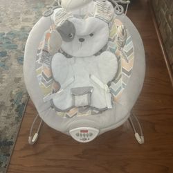 Fisher Price Snug A Puppy Bouncer Chair