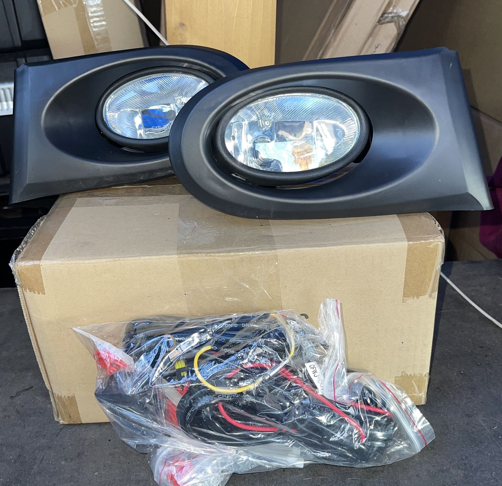 2002 to 2004 Acura RSX Fog Lights w/ Wirering Kit