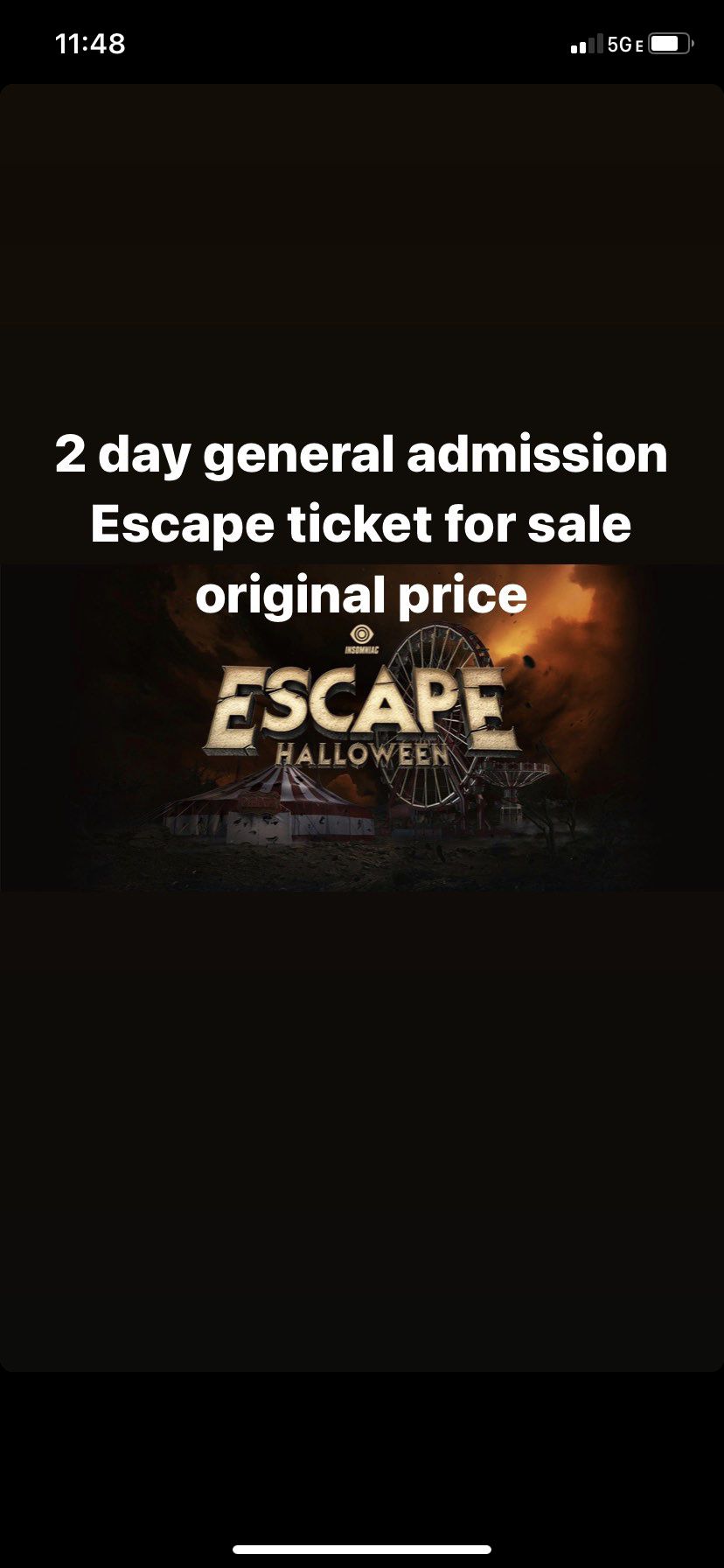 Escape Ticket 