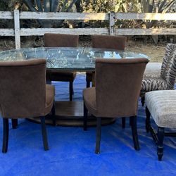 Table And 6 Chairs