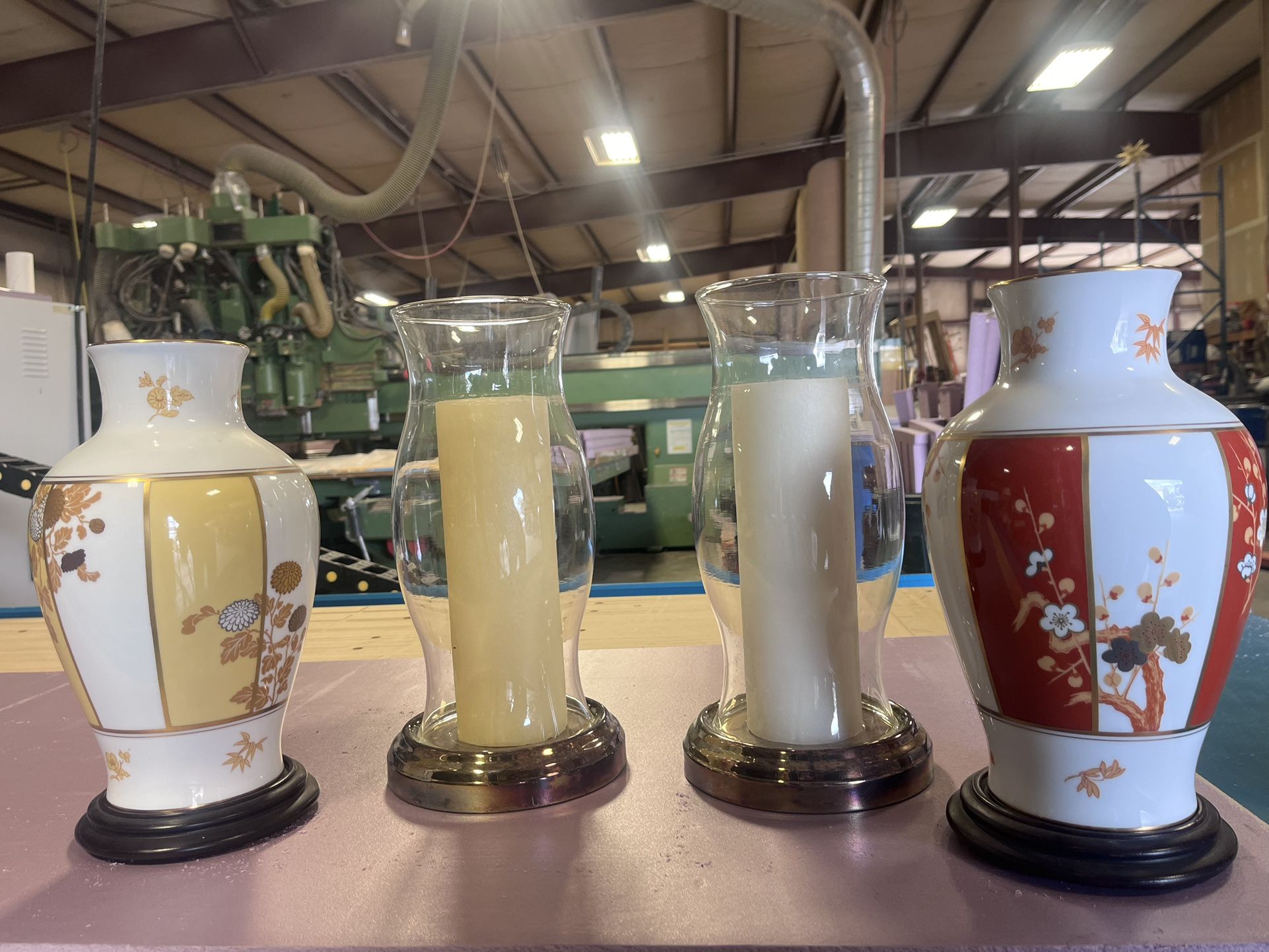 China Vases and Candles