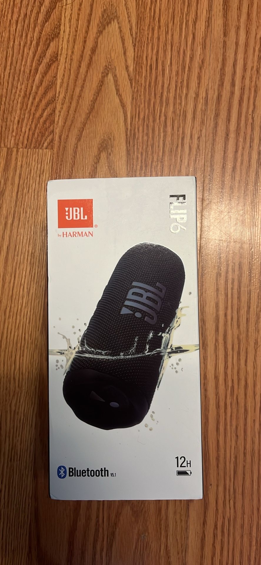 JBL Flip 6 - Black - Waterproof, Portable, & Durable Bluetooth Speaker