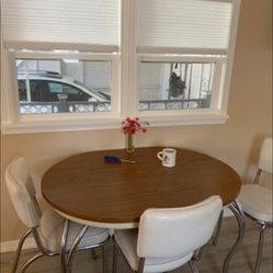 Vintage table and chairs