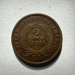 1864 2 Cent 