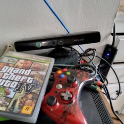 XBOX 360+CONTROLLER +3GAMES