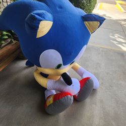 Human Size Sonic Hedge Stuffed Animal