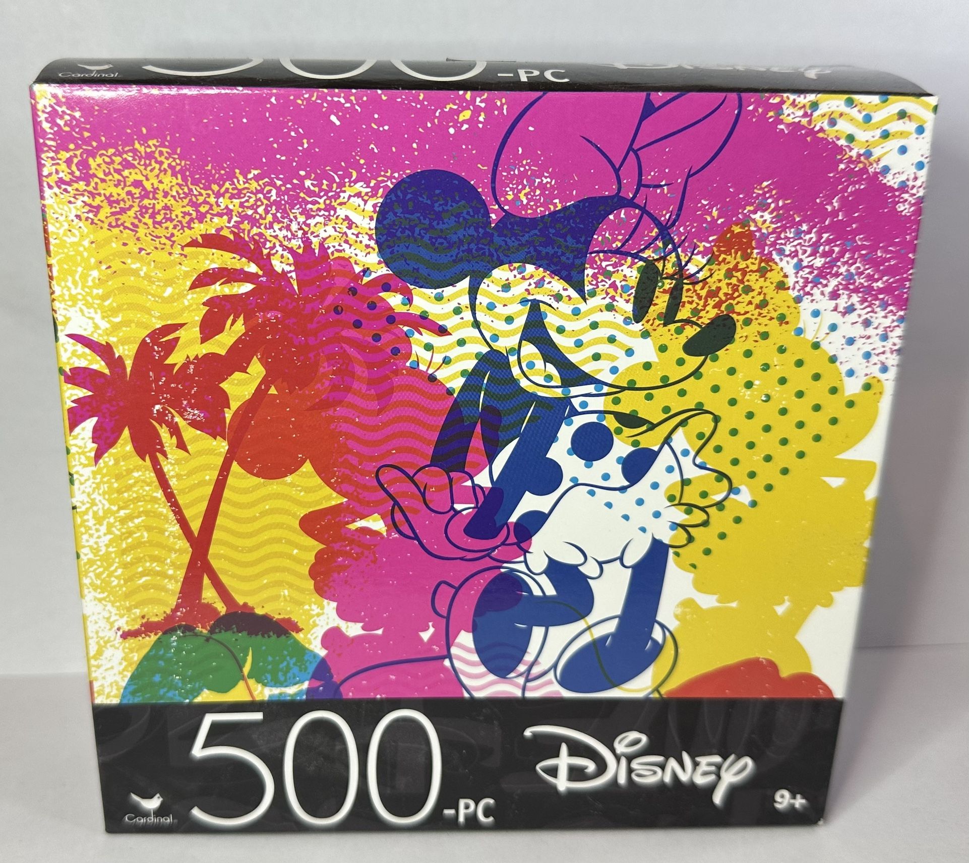 Disney Minnie Mouse I Love Summer 500 PC Jigsaw Puzzle Spinmaster, New, Sealed in box. 11x14