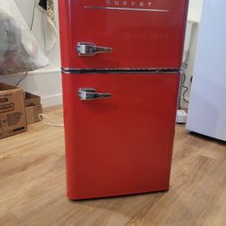 Red mini Fridge
