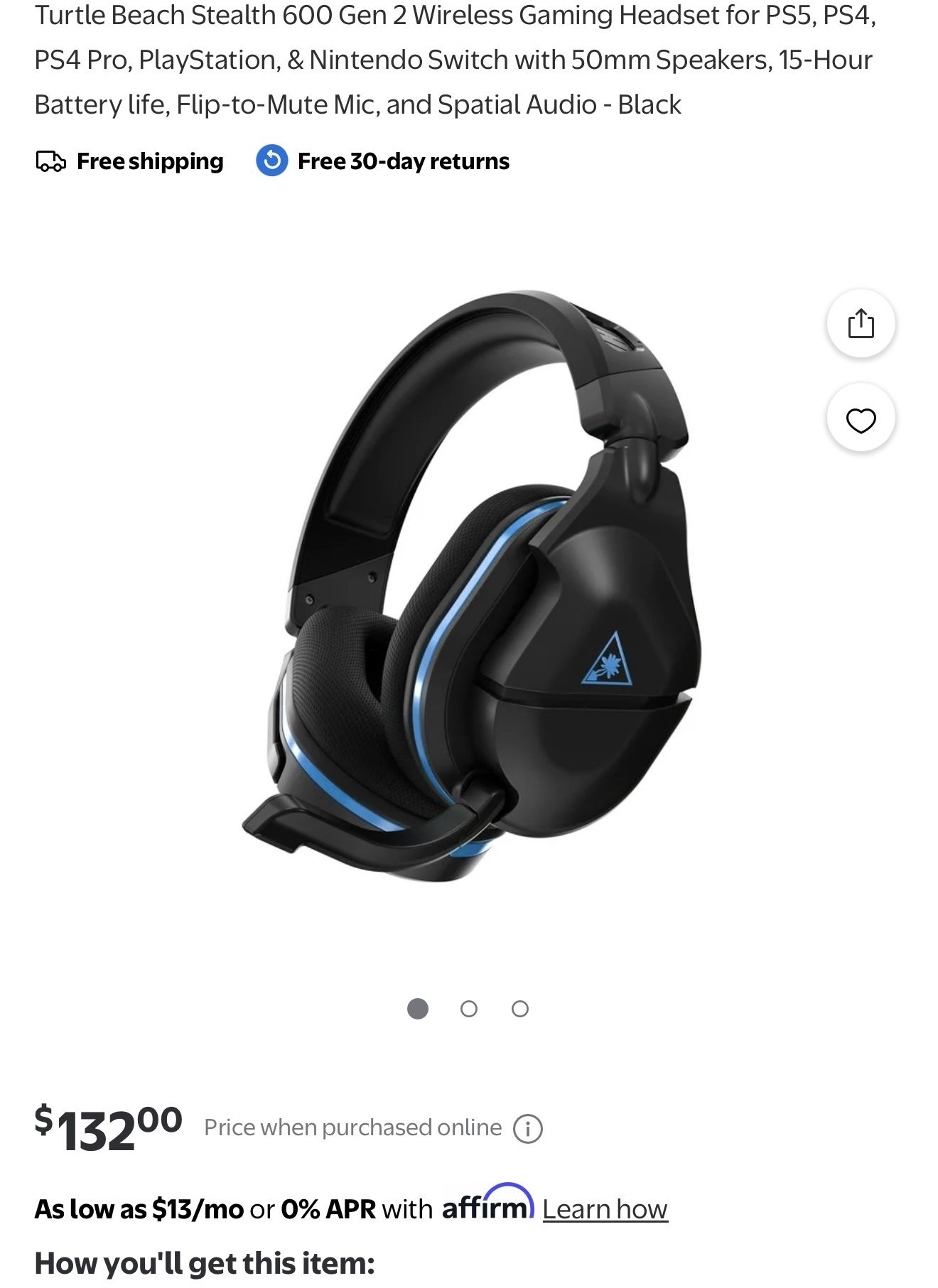 Turtle Beach Stealth 600 Gen 2 Wireless Headset