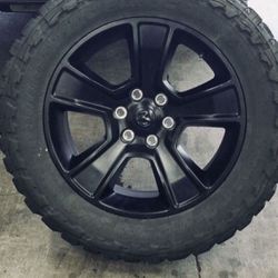 Chevy Ram GMC 6 lug 20 inch rims and tires