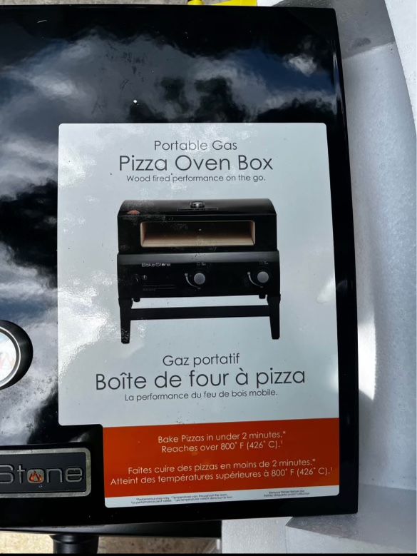Portable Gas Pizza Oven