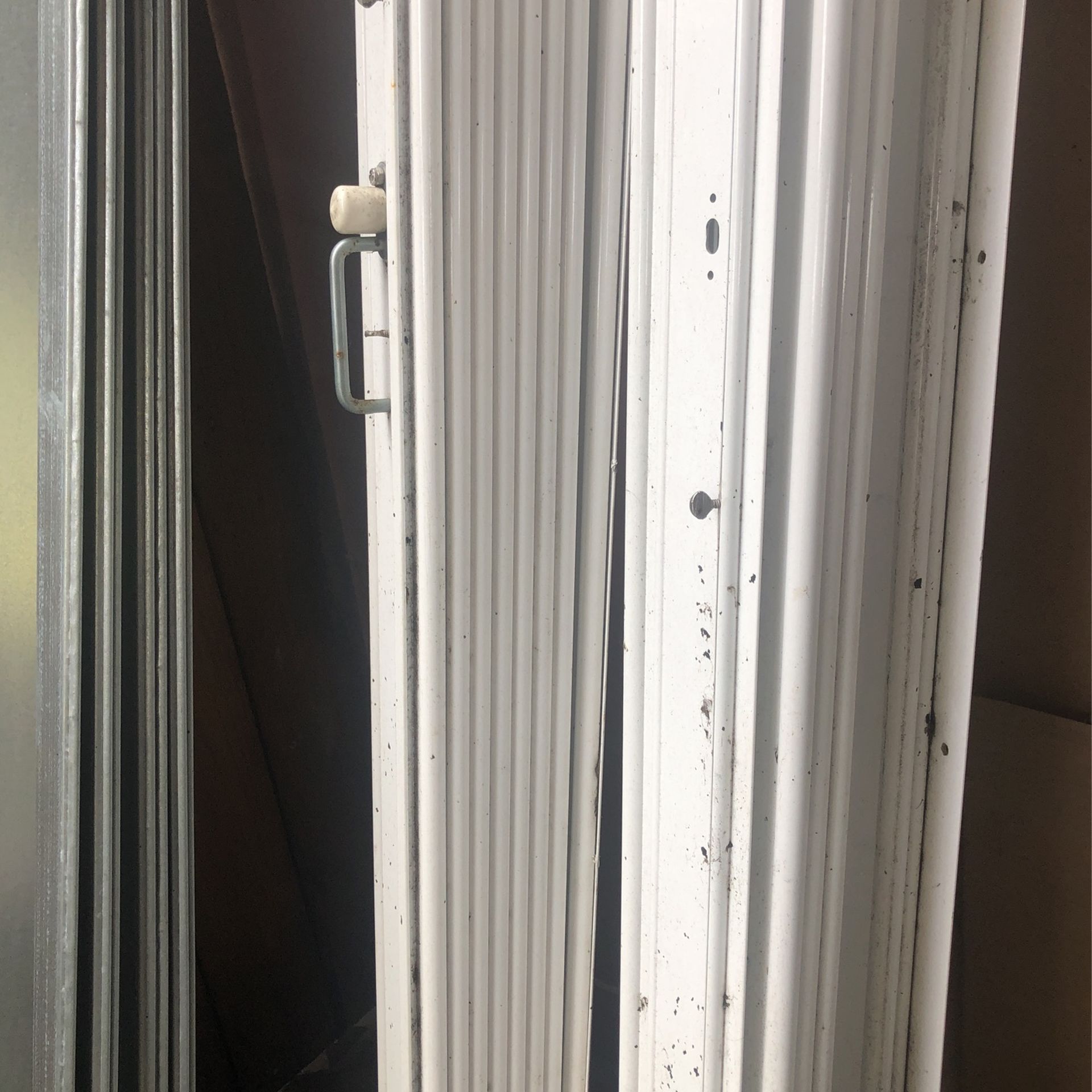 Hurricane Accordion Shutter X Opening 72x80 Door