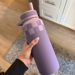 Purple checkered brumate Rotera 32oz