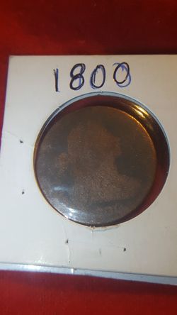 1800 one cent large cent rare original