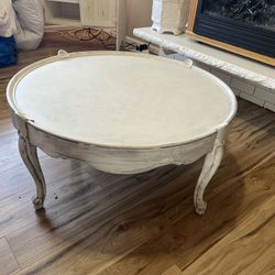 Antique French Provincial Coffee Cocktail Table