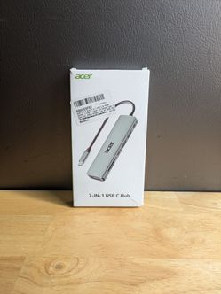 acer.  7 - In -1 USB-C Hub Adapter for Laptop 