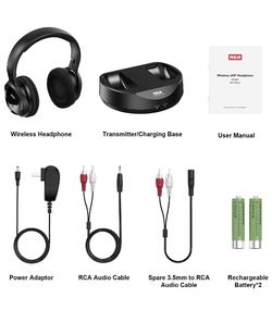 Rca hp3090 wireless tv headphones hot sale