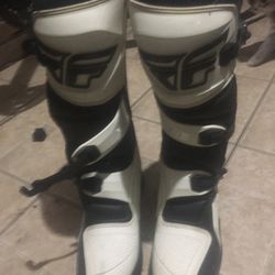 Maverick Fly Racing Dirt Bike Boots Size 8