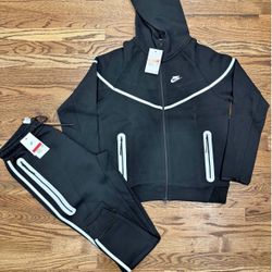 Black Reflective Nike Tech 