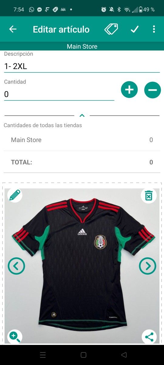 Selección De MEXICO RETRO 2XL