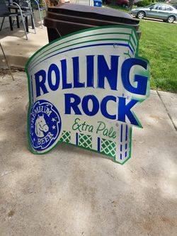 Rolling rock tin
