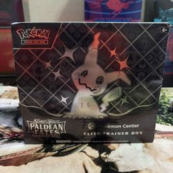 Pokemon Center Paldean Fates ETB 