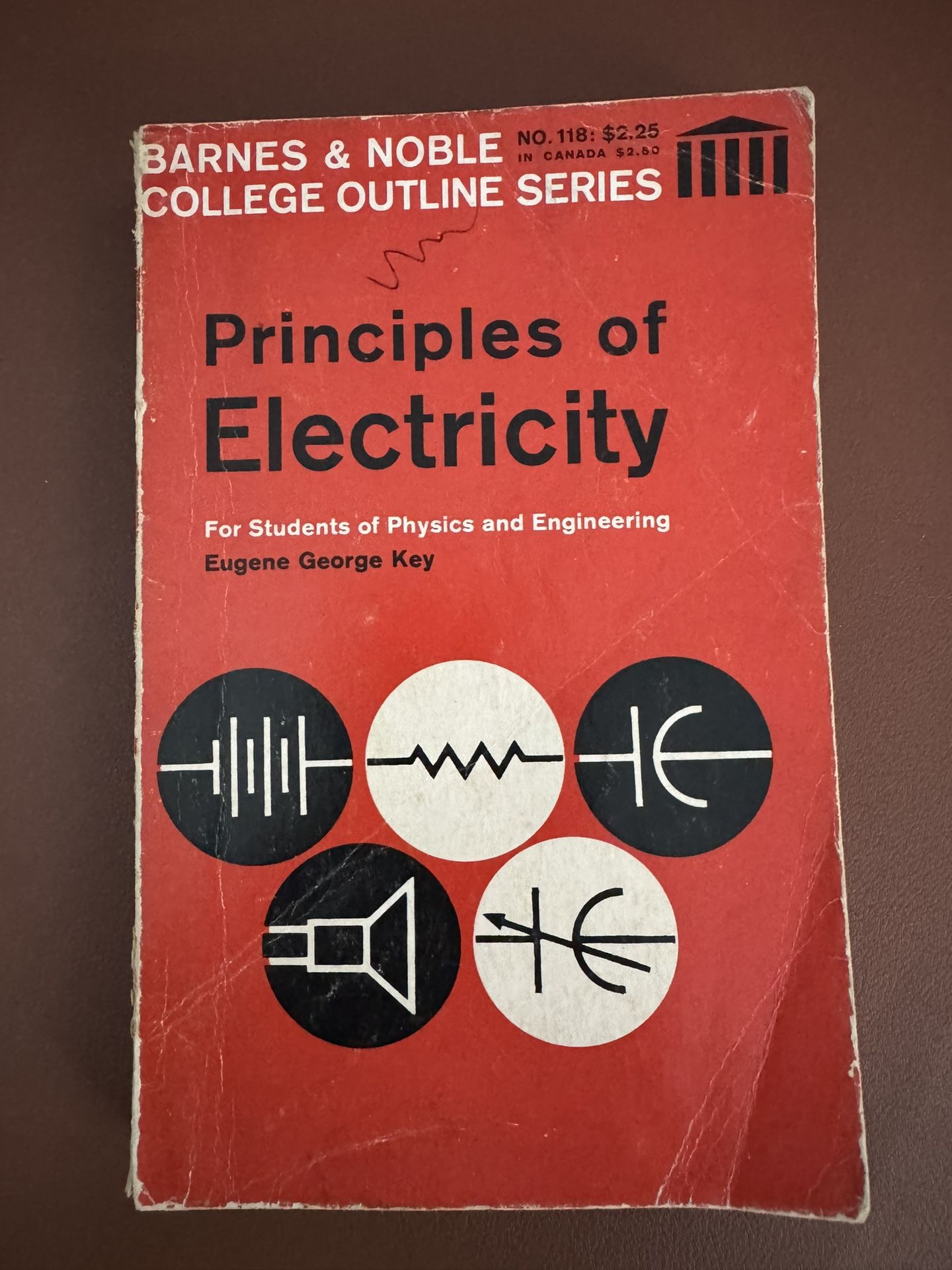 1967 Principles of Electricity by Eugene George Key – Paperback – Rare Engineering Book
