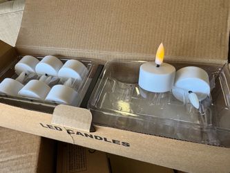 45 - rechargeable tea lights