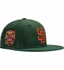Hat Club San Diego Padres Corduroy Cord Dreams Rare Vintage Y2K Size 7 1/8 Baseball Cap MLB World Series Championship Anniversary    #sports #worldser