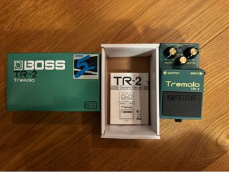 Boss pedals