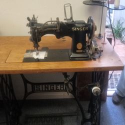 Antique Singer W/ Table