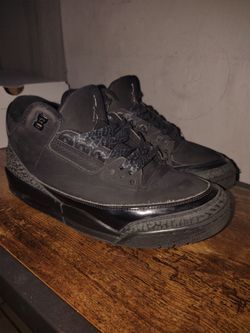 jordan 3 black cats