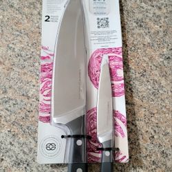 NEW Calphalon Classic 2-Piece Knife Set 8" Chef's Knife and 4.5" Paring Knife