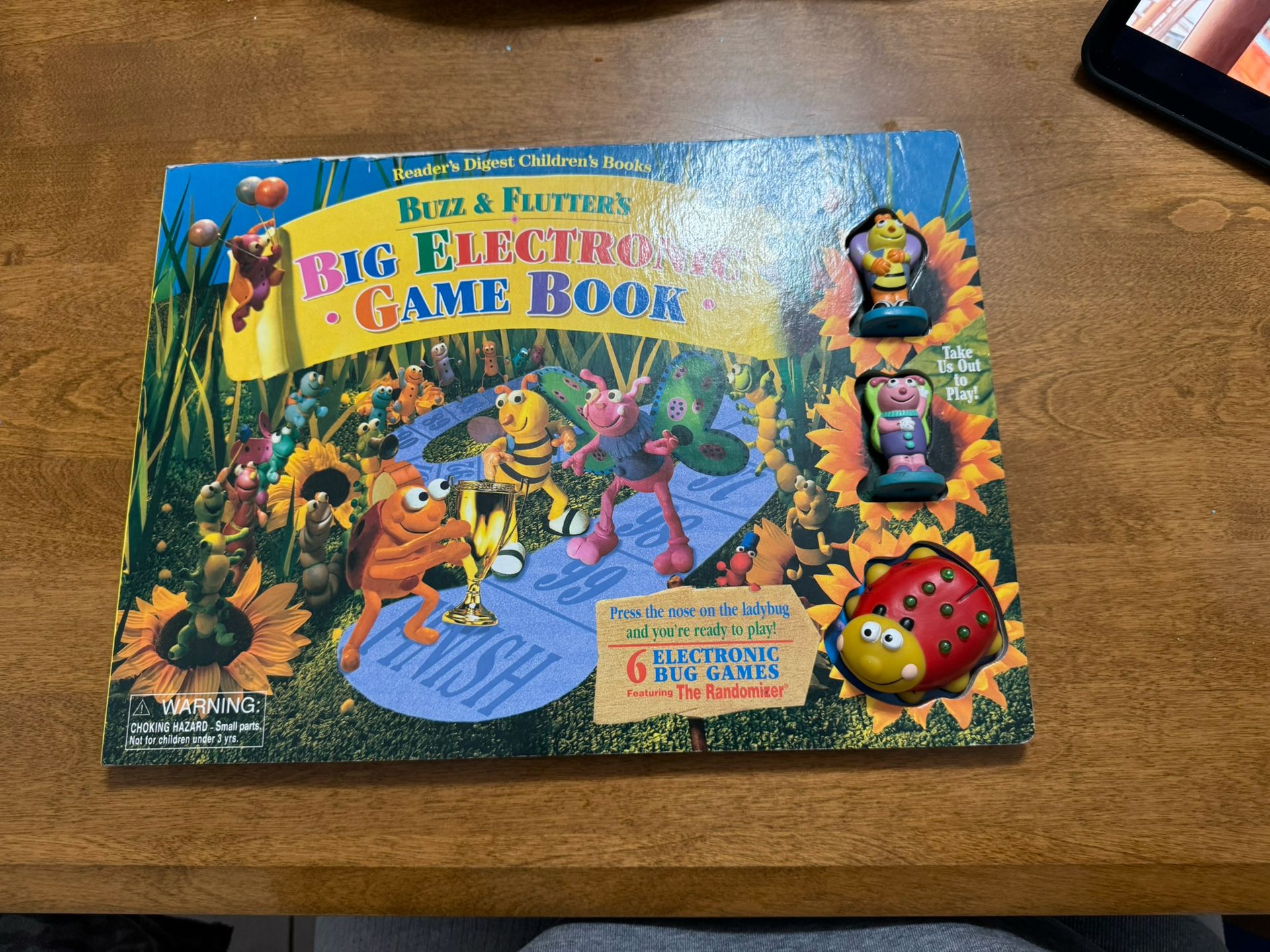  Vintage Buzz & Flutter’s big electronic game book! 