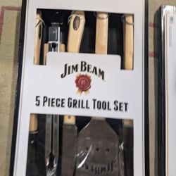 Grill Set -Jim Beam