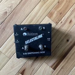 Horizon Selectaline A/B Switching Box guitar pedal.