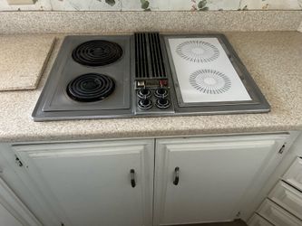 Vintage electric stovetop