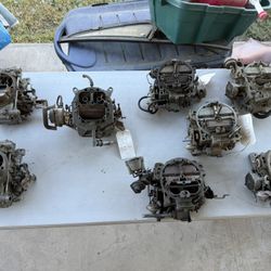 Carburetors, Holly, Motorcraft, Gm Quad Jets