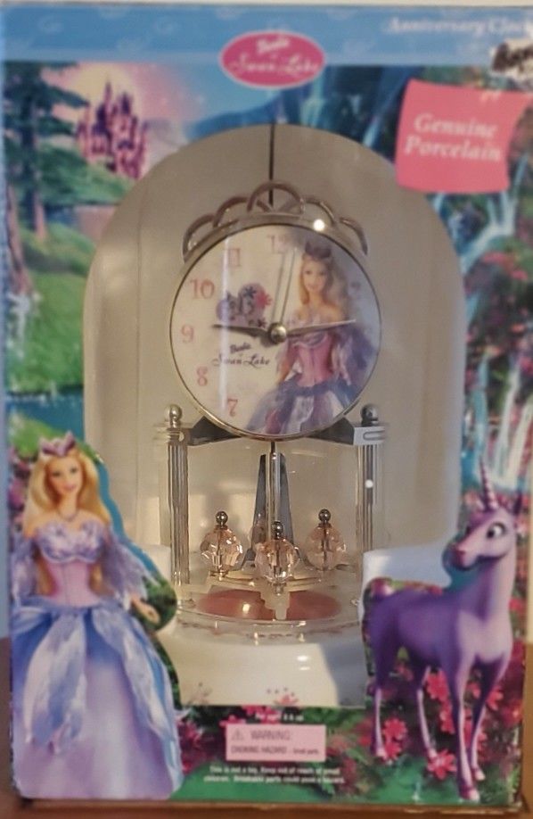 Vintage 2003 Mattel Barbie Clock