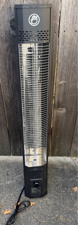 Black Tower Infrared Patio Heater