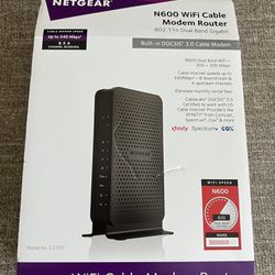Netgear n600 wifi modem router
