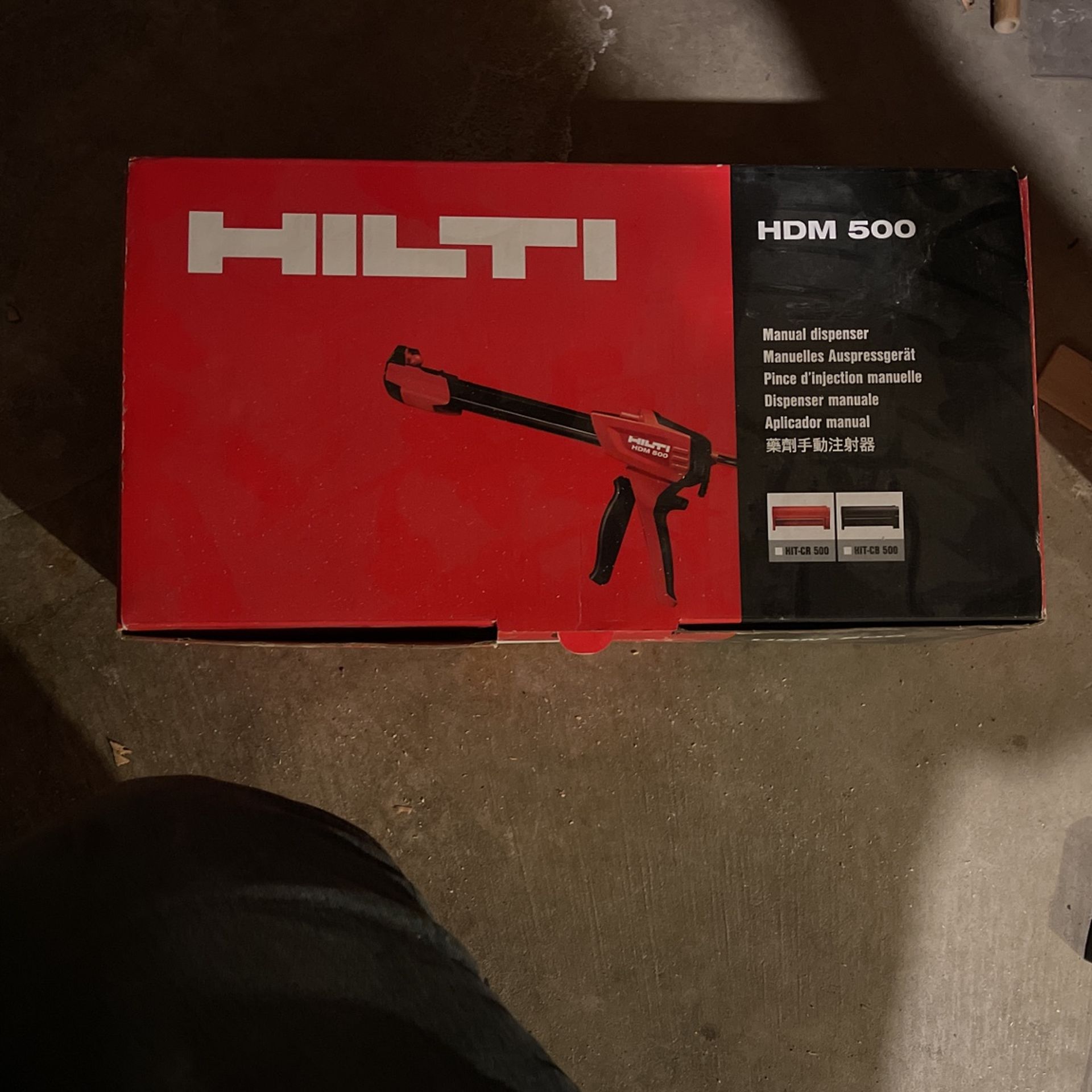 Hilti Manual Anchor Gun