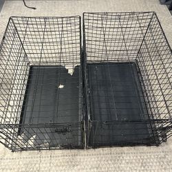 Two 36in Dog Kennel / Cages