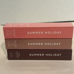 Summer Holiday Lip Butter Balm Set of 3 – New in Box