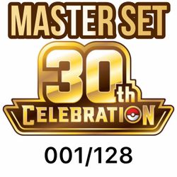 Pokemon 30th Celebration Master Set