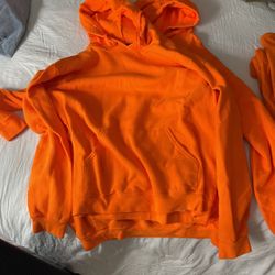 Orange Sweater